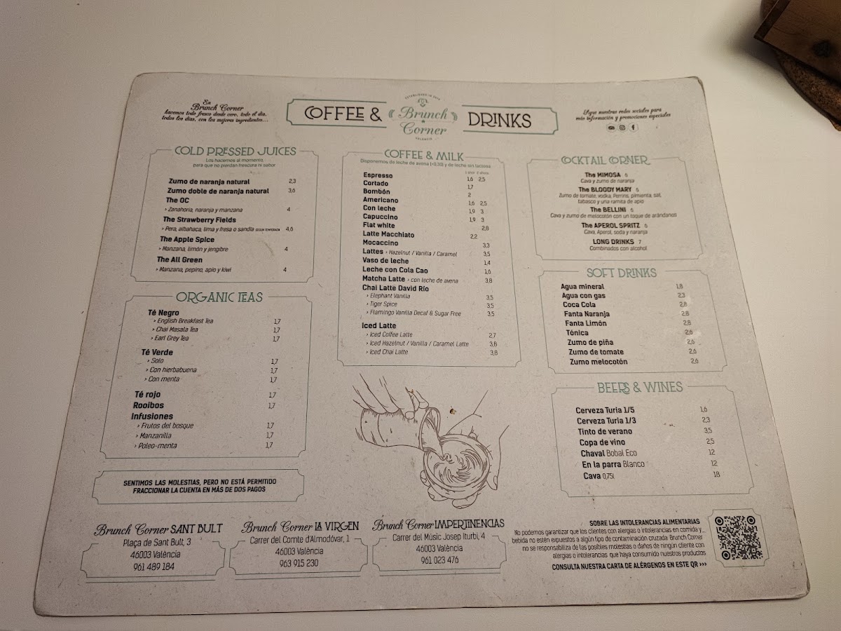 Menu Brunch Corner - Sant Bult-2