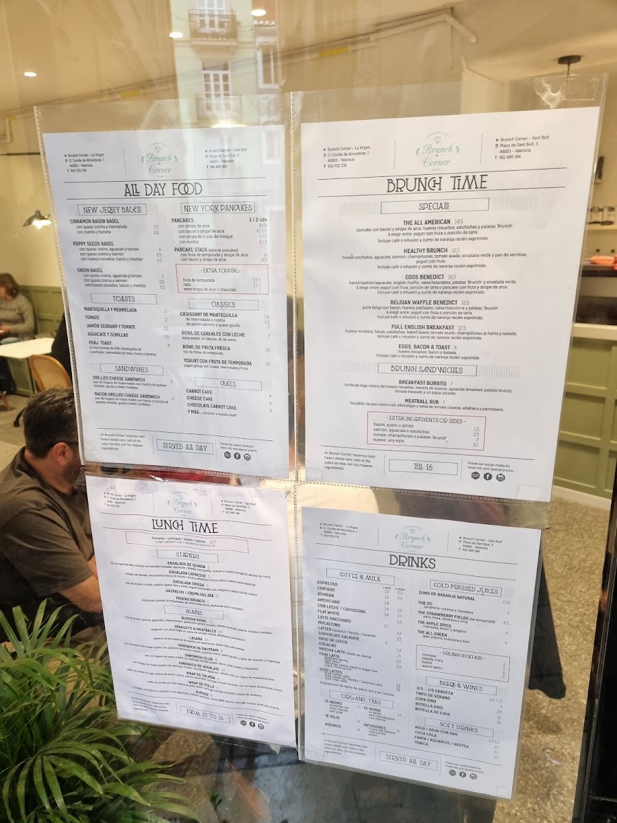 Menu Brunch Corner - Sant Bult-7